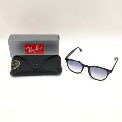〇〇 RAY-BAN レイバン サングラス 53□20 150 RB4259-F ブラック×ブルー Bランク