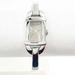 〇〇 GUCCI グッチ バングル クォーツ 腕時計 6800l シルバー Cランク