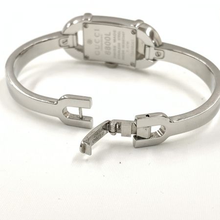  GUCCI グッチ バングル クォーツ 腕時計 6800l シルバー