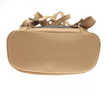  LOUIS VUITTON ルイヴィトン モノグラム モンスリMM バックパック リュックサック M51136 ブラウン 紐欠品