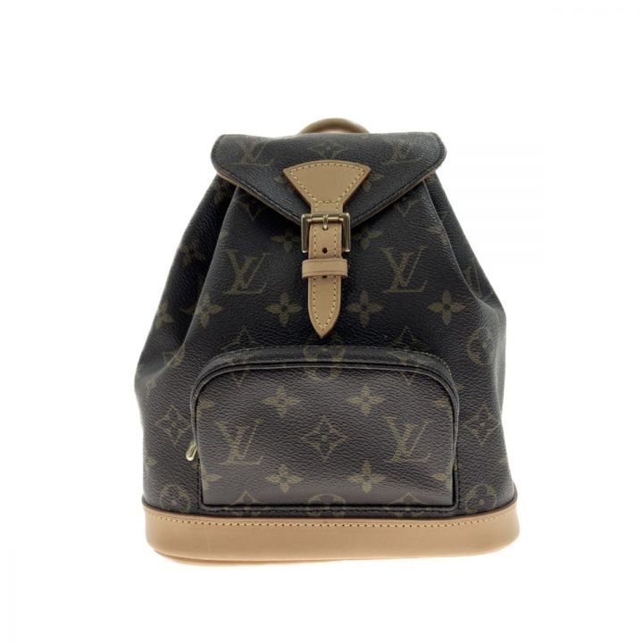 LOUIS VUITTON ルイヴィトン モノグラム モンスリMM バックパック リュックサック M51136 ブラウン  紐欠品｜中古｜なんでもリサイクルビッグバン