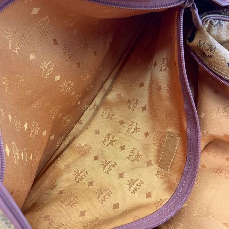  MCM エムシーエム ヴィセトス ボストンバッグ トラベルバッグ ブラウン