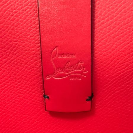  Christian Louboutin クリスチャンルブタン カバタ ミニ 2WAYハンドバッグ  1205054 ブラック x レッド