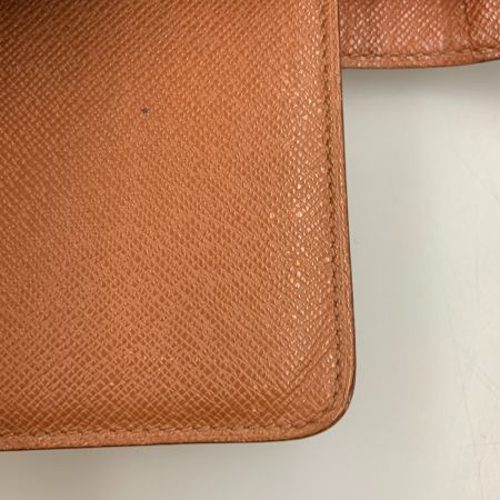  LOUIS VUITTON ルイヴィトン モノグラム ポルト パピエ ジップ  二つ折り財布  M61207 ブラウン