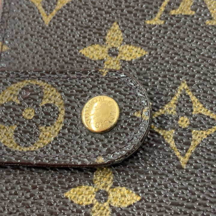ルイヴィトン モノグラム ポルト パピエ ジップ 二つ折り財布 N2