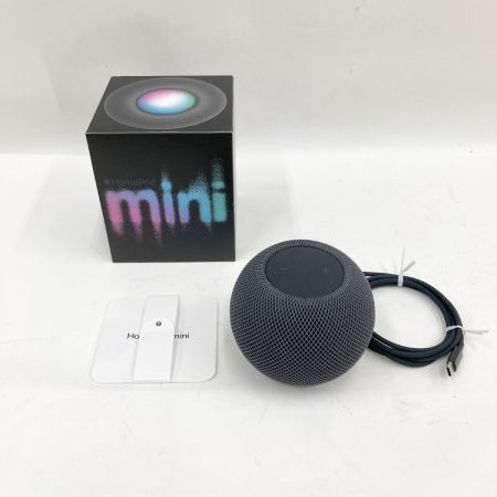  Apple アップル HomePod mini スマート スピーカー MY5G2J/A 電源アダプタ欠品