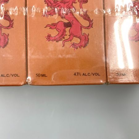  King of Scots キングオブスコッツ スコッチ ウィスキー ミニボトル 50ml 43% 3本セット 未開栓