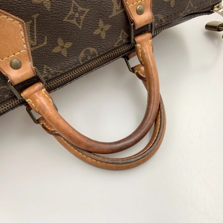  LOUIS VUITTON ルイヴィトン モノグラム スピーディ30 ボストンバッグ ハンドバッグ M41526 ブラウン