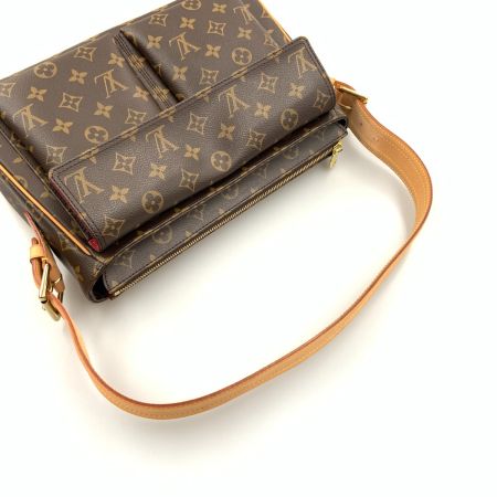  LOUIS VUITTON ルイヴィトン モノグラム ヴィバシテGM セミショルダーバッグ  M51163 ブラウン