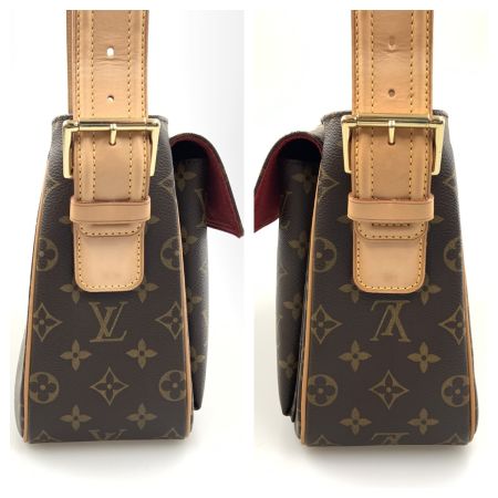  LOUIS VUITTON ルイヴィトン モノグラム ヴィバシテGM セミショルダーバッグ  M51163 ブラウン