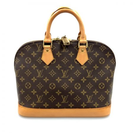  LOUIS VUITTON ルイヴィトン モノグラム アルマ ハンドバッグ ハンドバッグ M51130 ブラウン