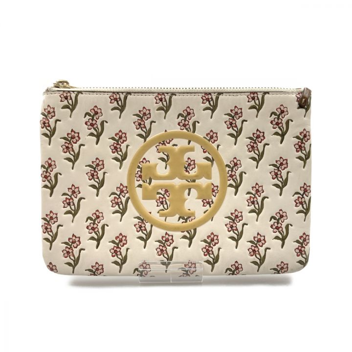 TORY BURCH トリーバーチ ペリーボンベダブルジップ ショルダーバッグ ホワイト x ブラウン｜中古｜なんでもリサイクルビッグバン