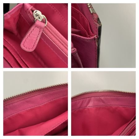  COACH コーチ ペイトン シグネチャー アコーディオンジップ ラウンドファスナー 長財布 F49163 ベージュ x ブラウン