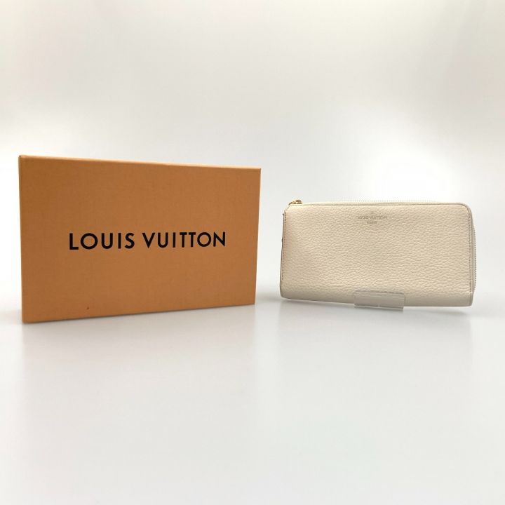 LOUIS VUITTON ルイヴィトン トリヨン ポルトフォイユ コメット L字ファスナー 長財布 M69504  アイボリー｜中古｜なんでもリサイクルビッグバン