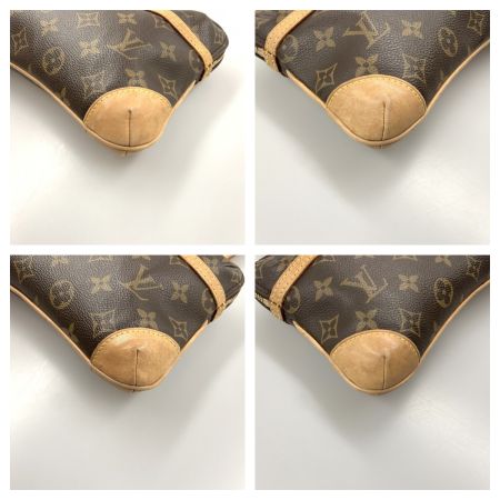  LOUIS VUITTON ルイヴィトン モノグラム ミニクーサン セミショルダーバッグ M51143 ブラウン