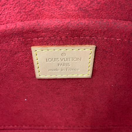  LOUIS VUITTON ルイヴィトン モノグラム ミニクーサン セミショルダーバッグ M51143 ブラウン