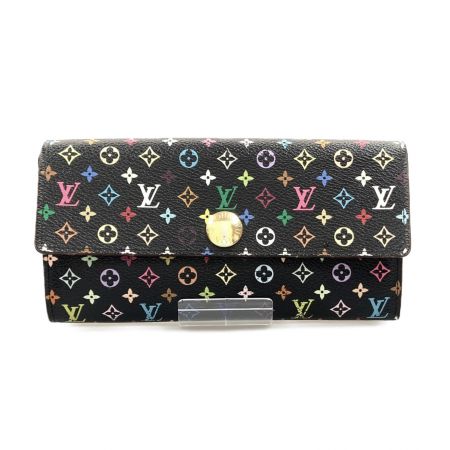  LOUIS VUITTON ルイヴィトン モノグラム マルチカラー ポルトフォイユ サラ 二つ折り長財布 M93747 マルチカラー