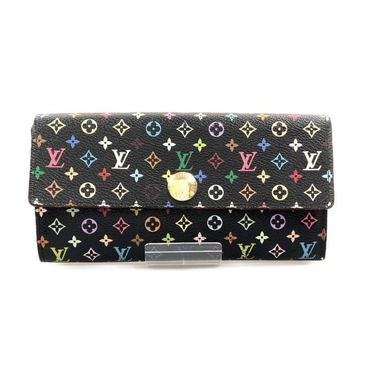 LOUIS VUITTON ルイヴィトン モノグラム マルチカラー ポルトフォイユ サラ 二つ折り長財布 M93747 マルチカラー ｜中古｜なんでもリサイクルビッグバン