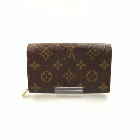  LOUIS VUITTON ルイヴィトン モノグラム ポルトモネ ビエトレゾール  二つ折り財布 M61730