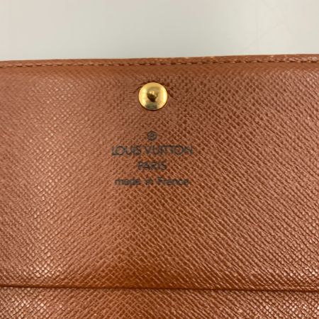  LOUIS VUITTON ルイヴィトン モノグラム ポルトモネ ビエトレゾール  二つ折り財布 M61730