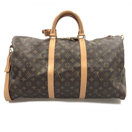  LOUIS VUITTON ルイヴィトン モノグラム キーポル50 ボストンバッグ N41426 ブラウン