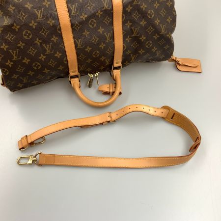 LOUIS VUITTON ルイヴィトン モノグラム キーポル50 ボストンバッグ N41426 ブラウン