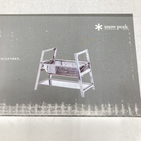  snowpeak スノーピーク 焚き火台 SR ST-021 未開封品 