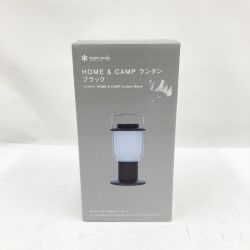 〇〇 snowpeak スノーピーク LED ランタン HOME＆CAMP ES-080-BK ブラック 未開封品  Sランク