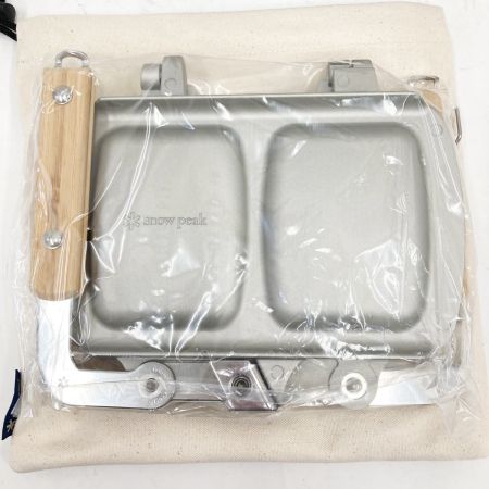  snowpeak スノーピーク ホットサンドクッカー トラメジーノ GR-009R 未使用品