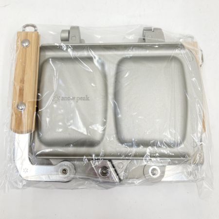  snowpeak スノーピーク ホットサンドクッカー トラメジーノ GR-009R 未使用品