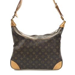 〇〇 LOUIS VUITTON ルイヴィトン モノグラム ブローニュGM 35 ショルダーバッグ M51260 ブラウン Bランク