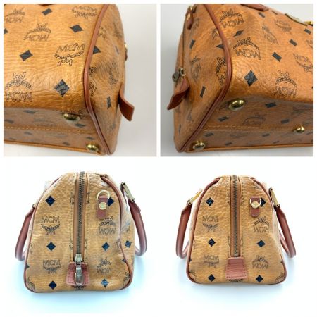  MCM エムシーエム ヴィセトス ハンドバッグ ミニボストンバッグ ボストンバッグ