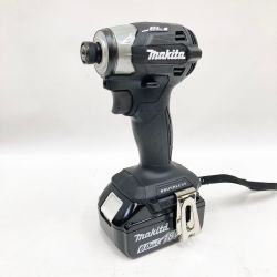〇〇 MAKITA マキタ 充電式インパクトドライバ 18V 6.0Ah TD173DRGXB ブラック 未使用品 Sランク