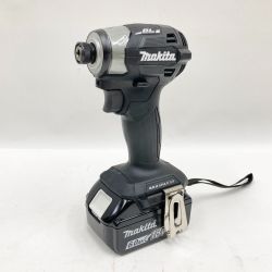 〇〇 MAKITA マキタ 充電式インパクトドライバ 18V 6.0Ah TD173DRGXB ブラック 未使用品 Sランク