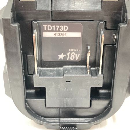  MAKITA マキタ 充電式インパクトドライバ 18V 6.0Ah TD173DRGXB ブラック 未使用品
