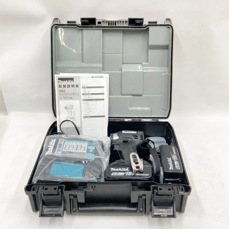  MAKITA マキタ 充電式インパクトドライバ 18V 6.0Ah TD173DRGXB ブラック 未使用品