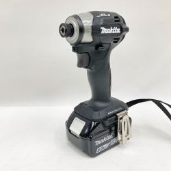 〇〇 MAKITA マキタ 充電式インパクトドライバ 18V 6.0Ah TD173DRGXB ブラック 未使用品 Sランク
