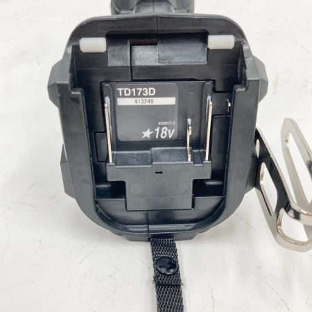  MAKITA マキタ 充電式インパクトドライバ 18V 6.0Ah TD173DRGXB ブラック 未使用品