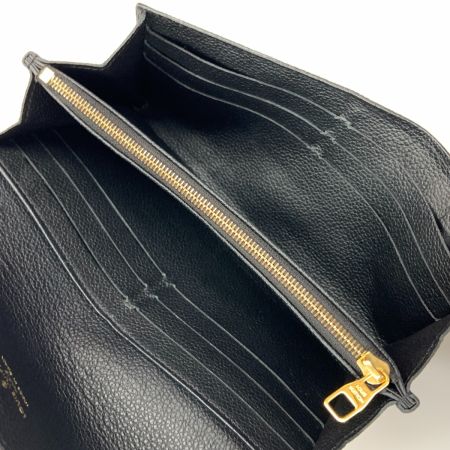  LOUIS VUITTON ルイヴィトン モノグラム アンプラント ポルトフォイユ サラ 二つ折り長財布  M61182 ブラック
