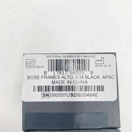  BOSE ボーズ Frames Alto サングラス S/M ワイヤレスヘッドホン