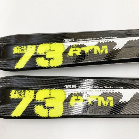  VOLKL フォルクル 73RTM Tip Rocker ブラック×イエロー スキー板 166cm