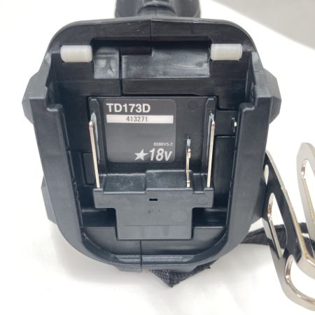  MAKITA マキタ 充電式インパクトドライバ 18v 6.0Ah TD173DRGXB ブラック 未使用品