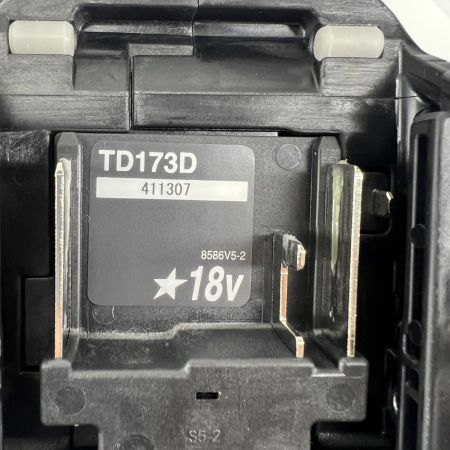  MAKITA マキタ 充電式インパクトドライバ 18V  TD173DRGXB ブラック 未使用品 充電器・ケース付