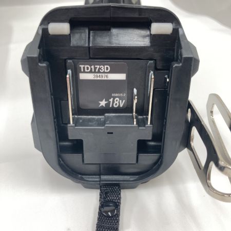 MAKITA マキタ 充電式インパクトドライバ 18v 6.0Ah TD173DRGXB ブラック 未使用品
