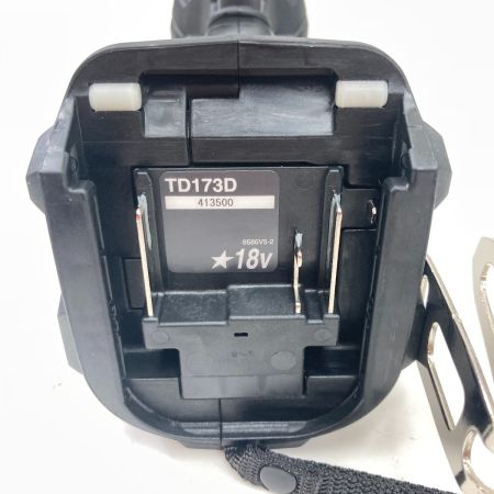  MAKITA マキタ 充電式インパクトドライバ 18V 6.0Ah TD173DRGXB ブラック 未使用品