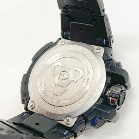  CASIO カシオ Gショック スカイコックピット ソーラー電波クォーツ 腕時計 GPW-1100-1AJF ブラック