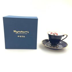 〇〇 KORANSHA Co. Ltd. 香蘭社 Manhattaners マンハッタナーズ 永久なる フェデリコ コーヒー 碗皿  MA104-1HQ ブルー Bランク