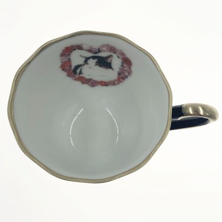  KORANSHA Co. Ltd. 香蘭社 Manhattaners マンハッタナーズ 永久なる フェデリコ コーヒー 碗皿  MA104-1HQ ブルー