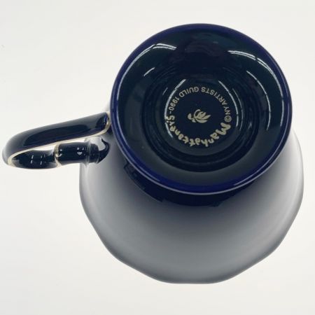  KORANSHA Co. Ltd. 香蘭社 Manhattaners マンハッタナーズ 永久なる フェデリコ コーヒー 碗皿  MA104-1HQ ブルー