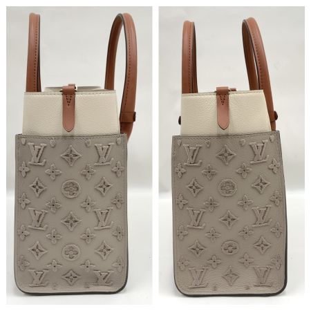 Louis Vuitton アイボリー ハンドバッグ ルイヴィトン ハンドバッグ モノグラム・トリヨン キーポル
